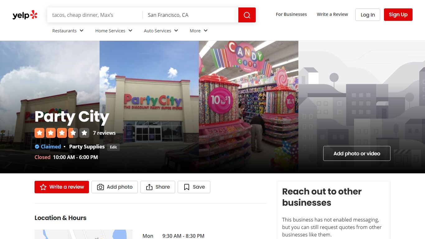 PARTY CITY - Party Supplies - 3622 Bethany Rd, Indianapolis, IN - Yelp